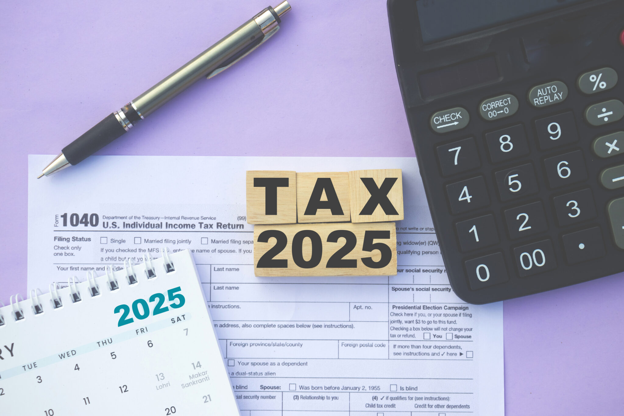 IRS 2025 tax filing