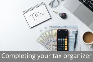 Completing Your Keiter Tax Organizer in HubSync