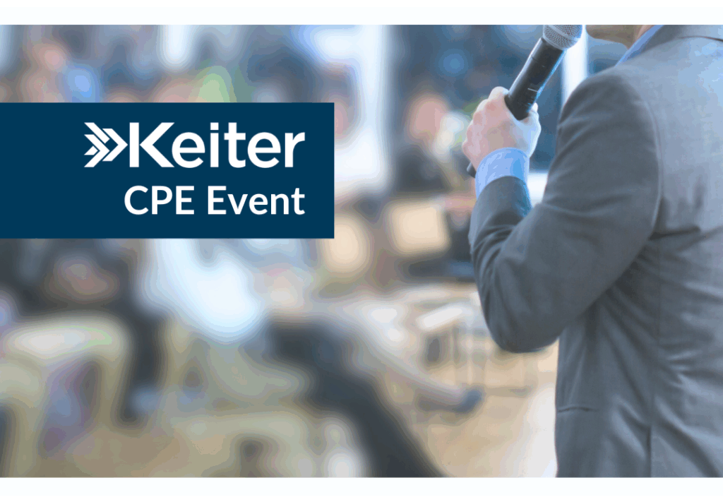 2026 Nonprofit Seminar – Keiter Knowledge Sharing